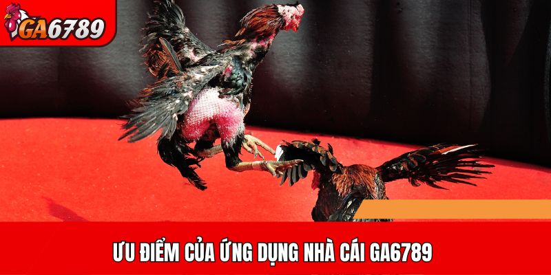 Ưu điểm của ứng dụng nhà cái GA6789